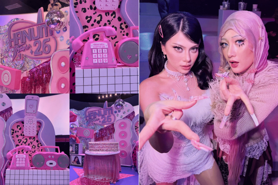 Gaya dan Dekorasi Birthday Party Hanum Mega, Tema Gyaru di GBK!