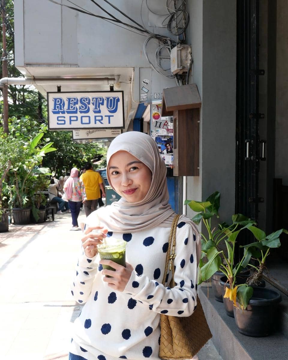 Potret Nadhifa Allya Tsana, dikenal melalui akun Instagram @ntsana, dalam unggahan yang dibagikan di media sosial.