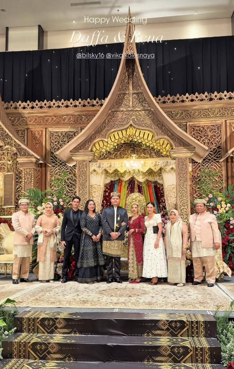 Pernikahan adik Olga Syahputra