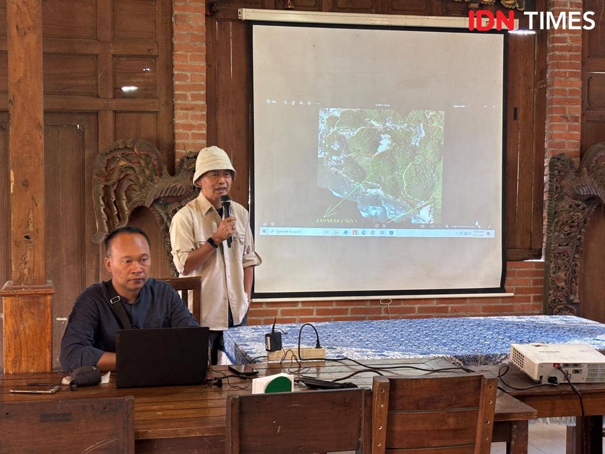 Penjelasan manajemen On The Rock terkait pengembangan destinasi wisata ini. (IDN Times/Herlambang Jati Kusumo)