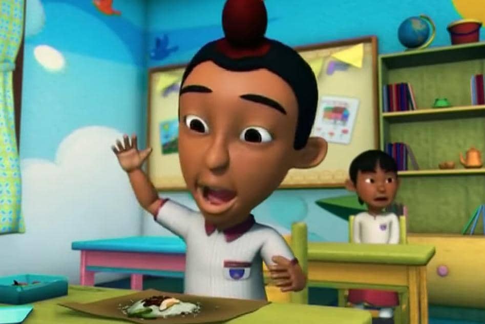 Jarjit dinilai jorok oleh teman-temannya karena enggan mencuci tangan sebelum makan