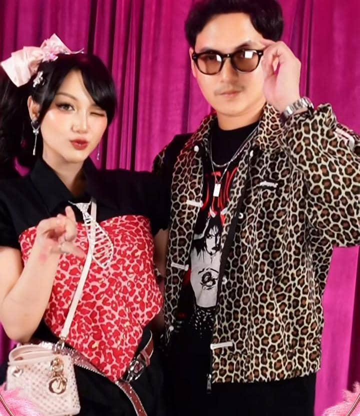 Nanda Arsyinta dan Ardya di pesta ultah Hanum Mega