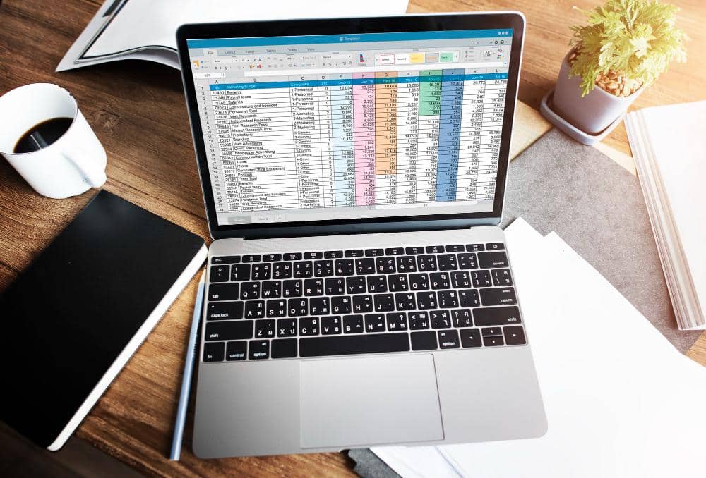 ilustrasi aplikasi Microsoft Excel