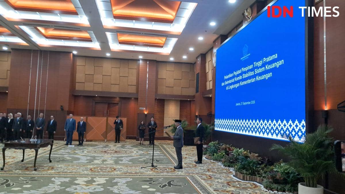 Suahasil Lantik Anak Buah, Sempurnakan Pengisian Jabatan Era Purbaya