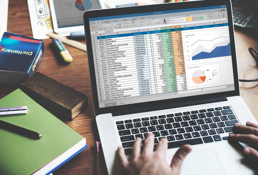 ilustrasi aplikasi Microsoft Excel