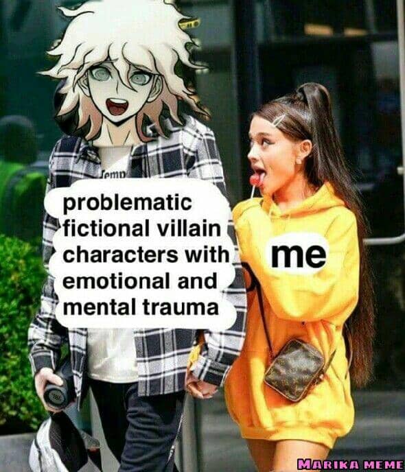 meme anime tentang obsesi