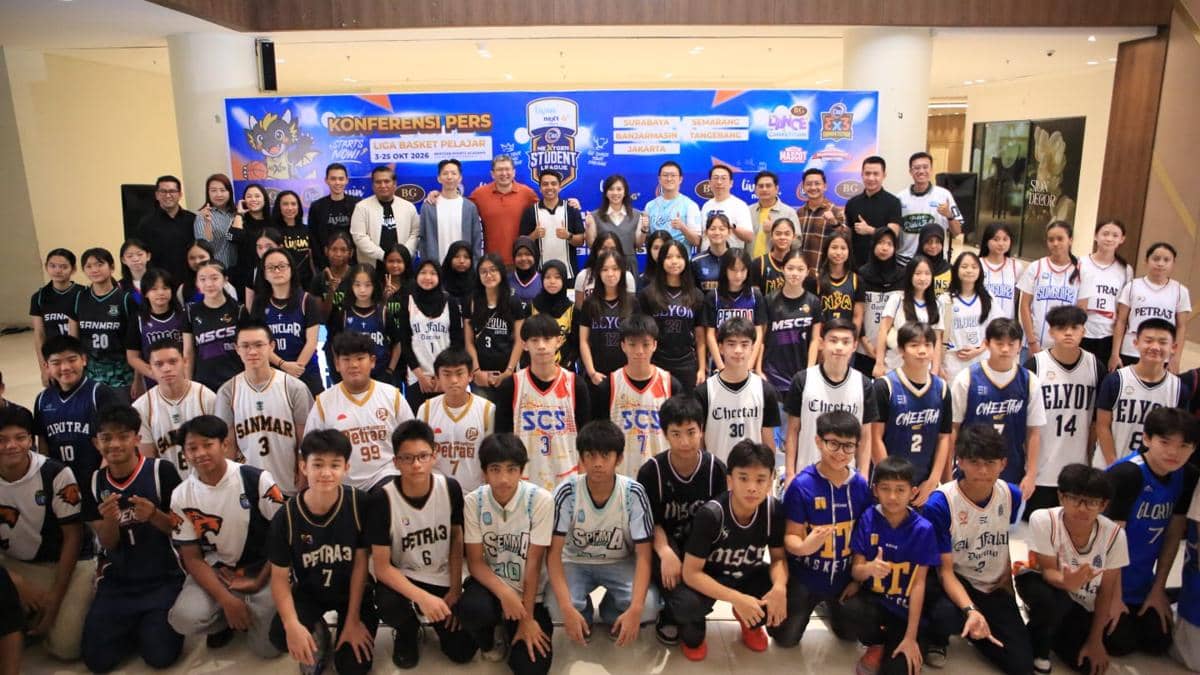 Ekspansi ke 5 Kota, NSL 2026 Jaring 8.000 Talenta Basket Pelajar