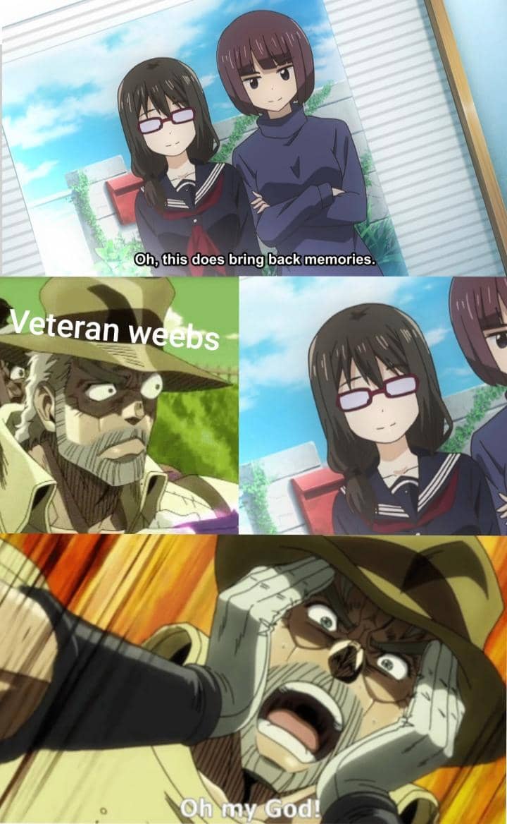 meme anime tentang obsesi