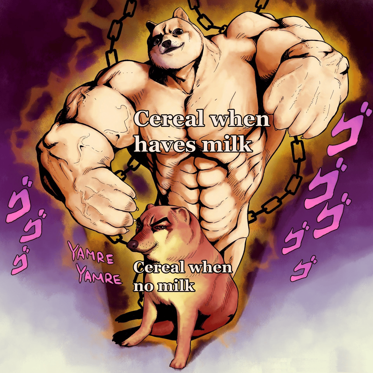 meme anime tentang sereal
