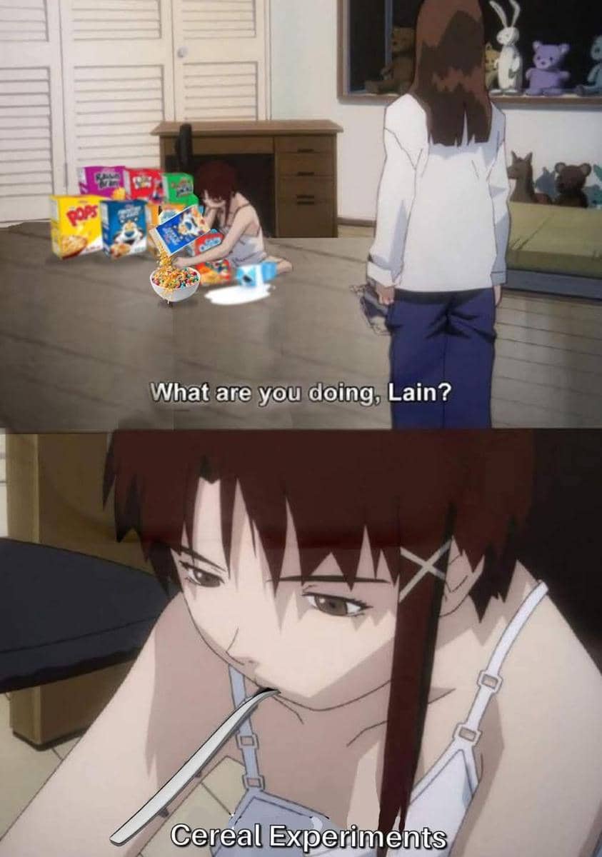 meme anime tentang sereal