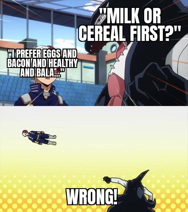 meme anime tentang sereal