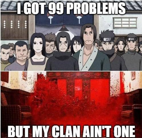 meme anime tentang masalah