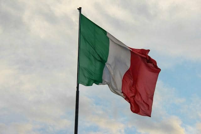 bendera Italia