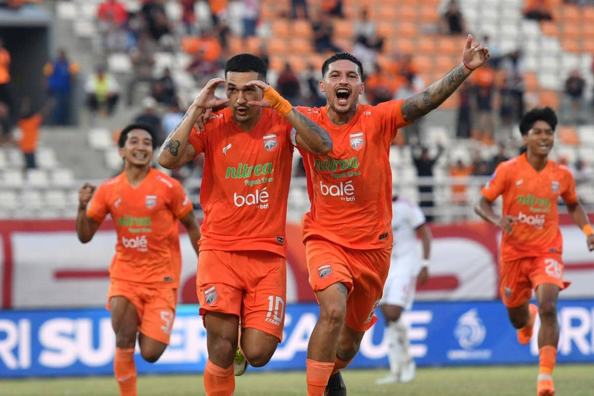 Gol Penalti Juan Villa Bawa Borneo FC Raih 3 Poin Perdana di Segiri