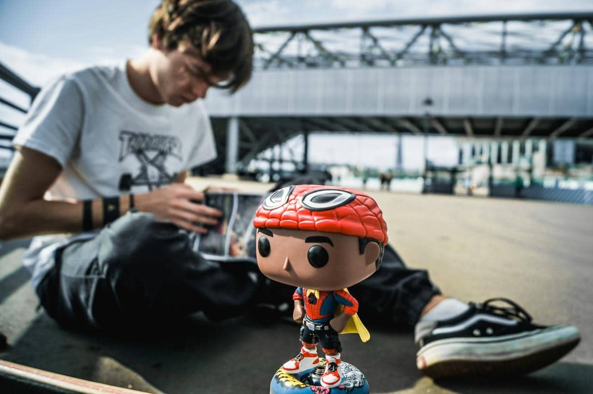 ilustrasi koleksi Funko Pop