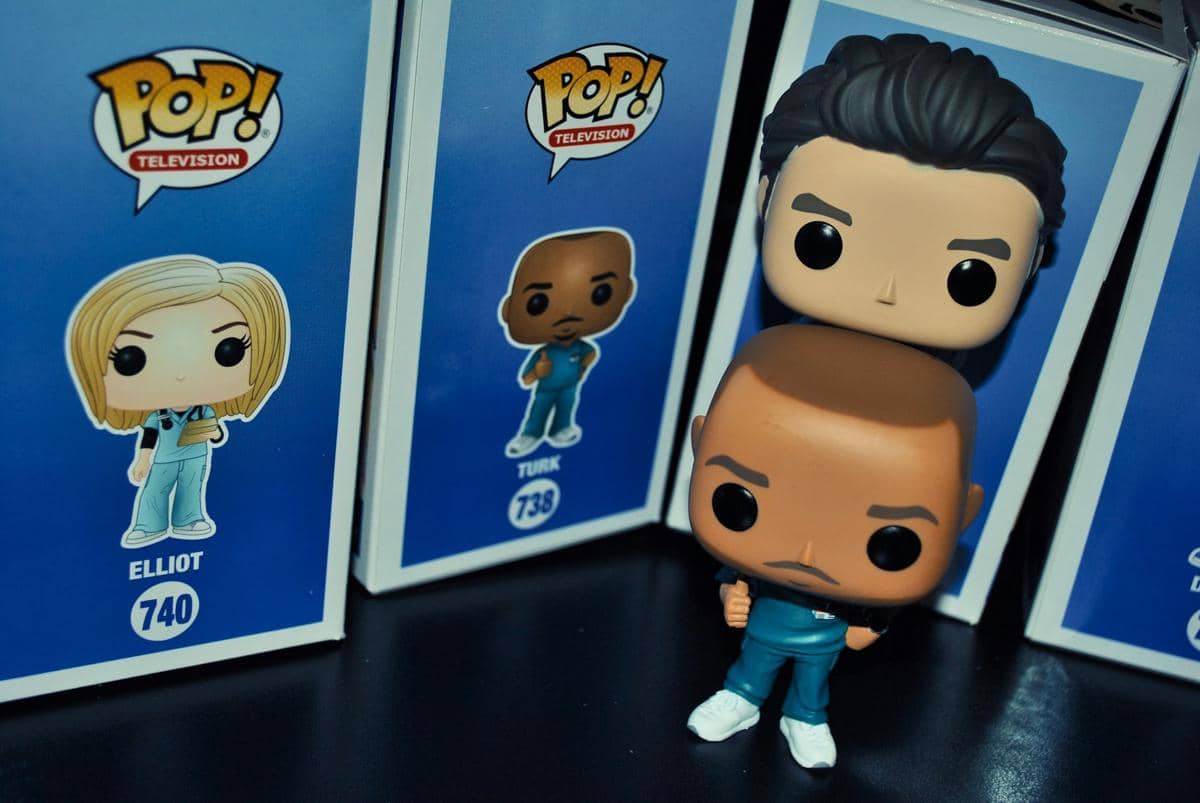 ilustrasi koleksi Funko Pop
