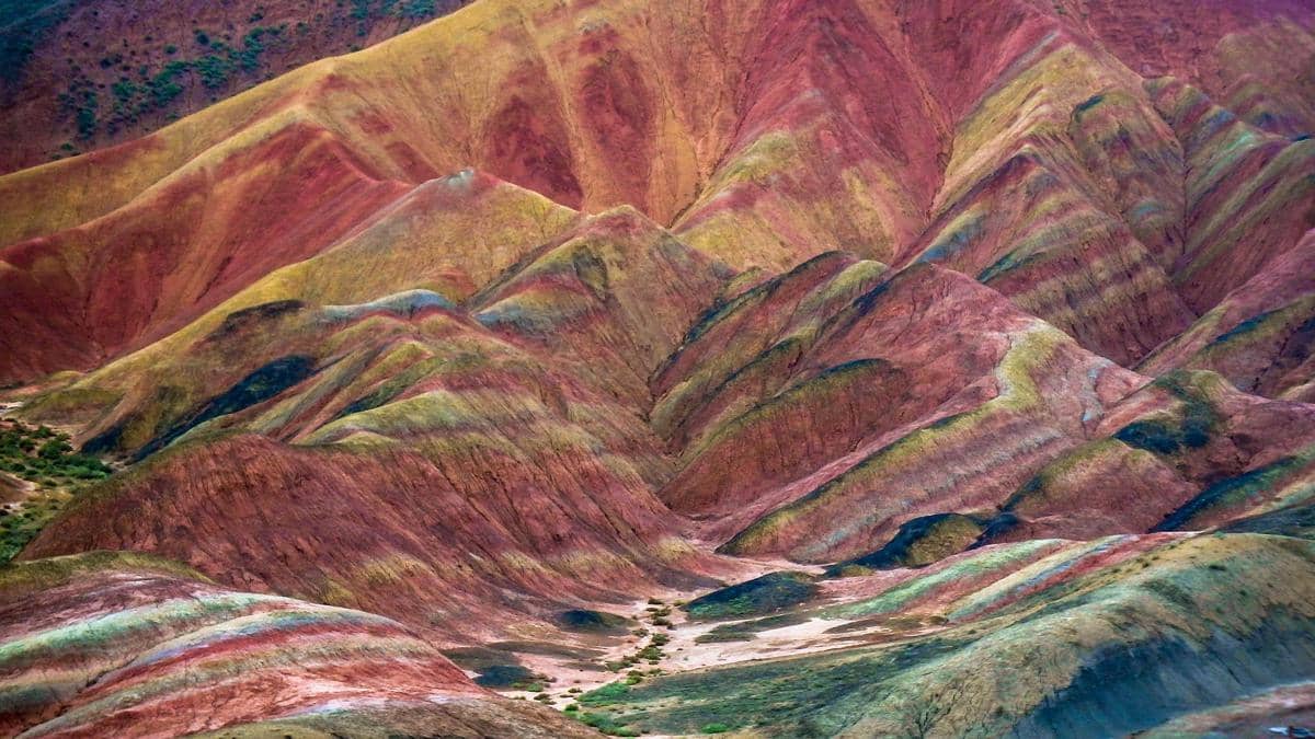 Rainbow Mountains Zhangye