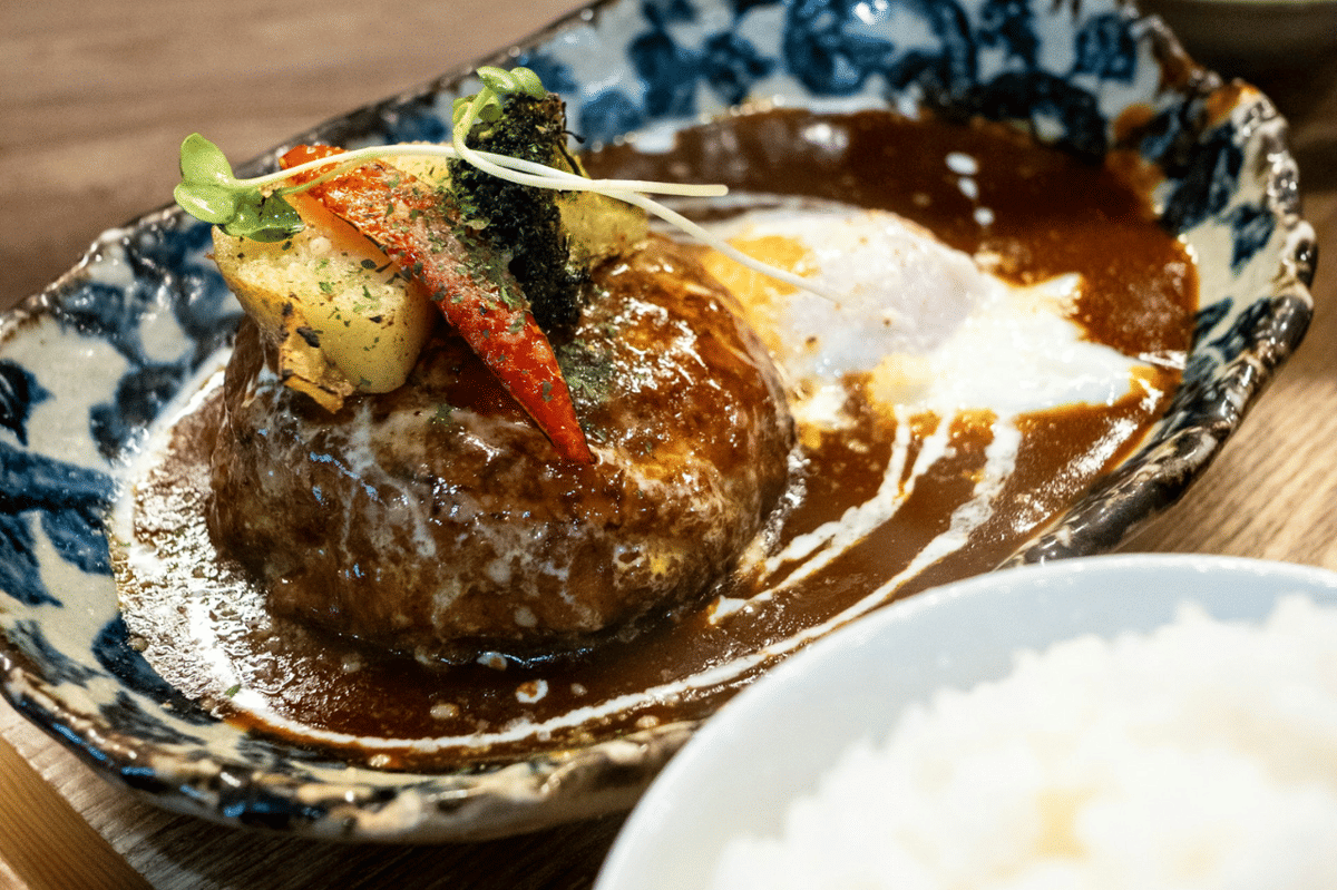 Resep Miso Hambagu Don atau Miso Hamburger Steak Rice Bowl