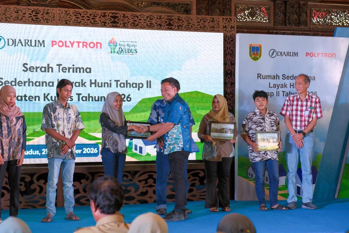 rtlh, rslh, rumah tak layak huni, kudus, djarum, polytron