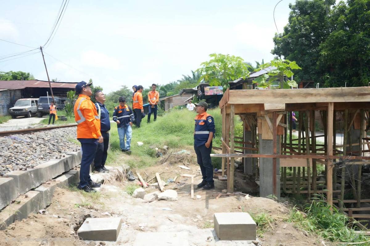 Tekan Kecelakaan, KAI Bangun 12 Pos Jaga Perlintasan di Sumut