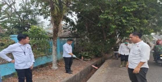 Area yang menjadi lokasi pembunuhan seorang ASN di Kabupaten Ogan Komering Ilir (OKI), Sumatera Selatan.