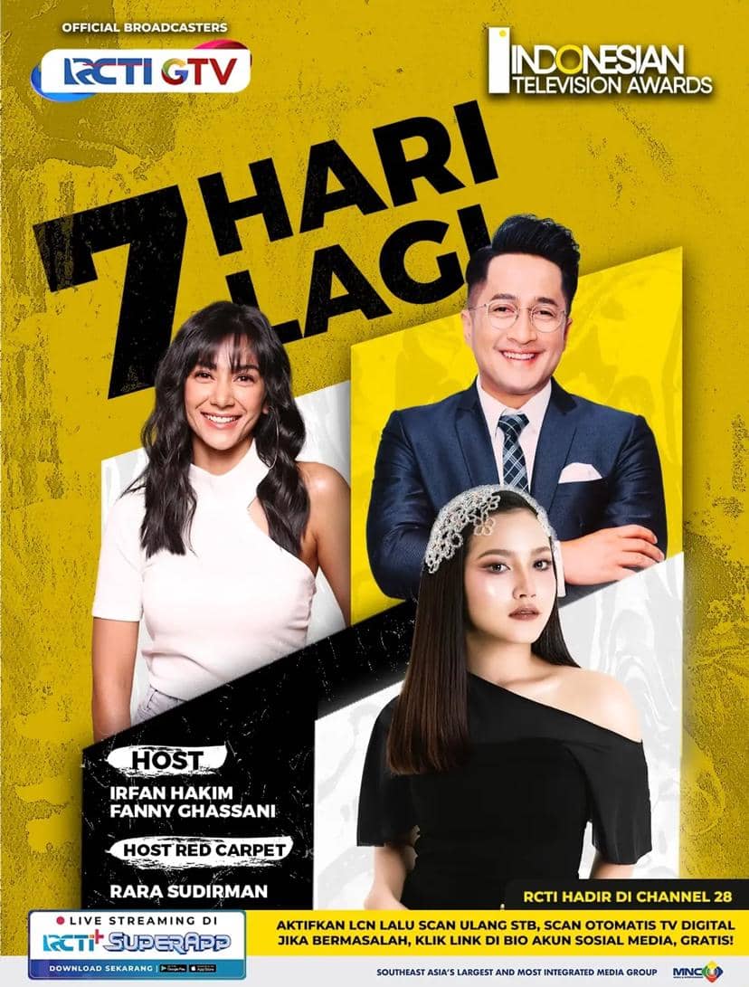 Unggahan promosi Indonesian Television Awards 2026 dari akun Instagram Indonesian Television Awards resmi.
