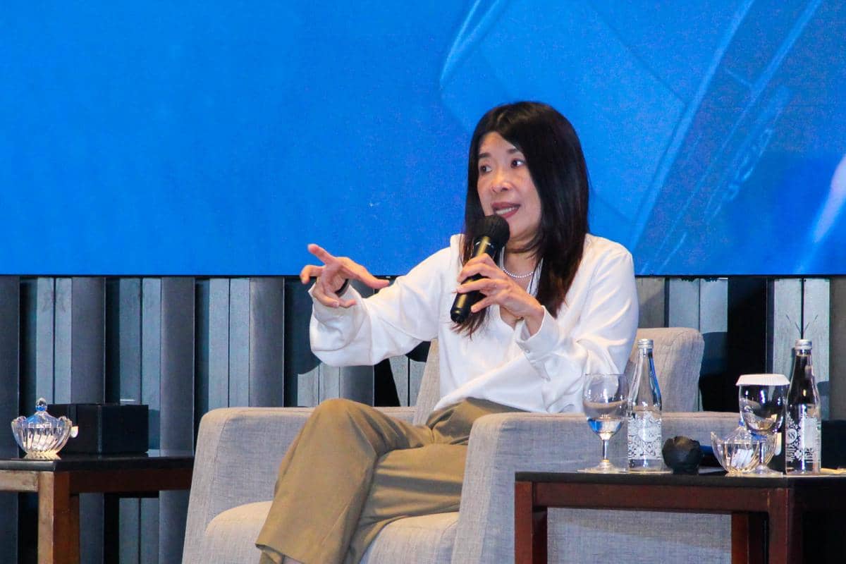 Potret Fiona Chiew, General Manager Messe Frankfurt HK, dalam dokumentasi resmi yang dibagikan untuk keperluan publikasi.