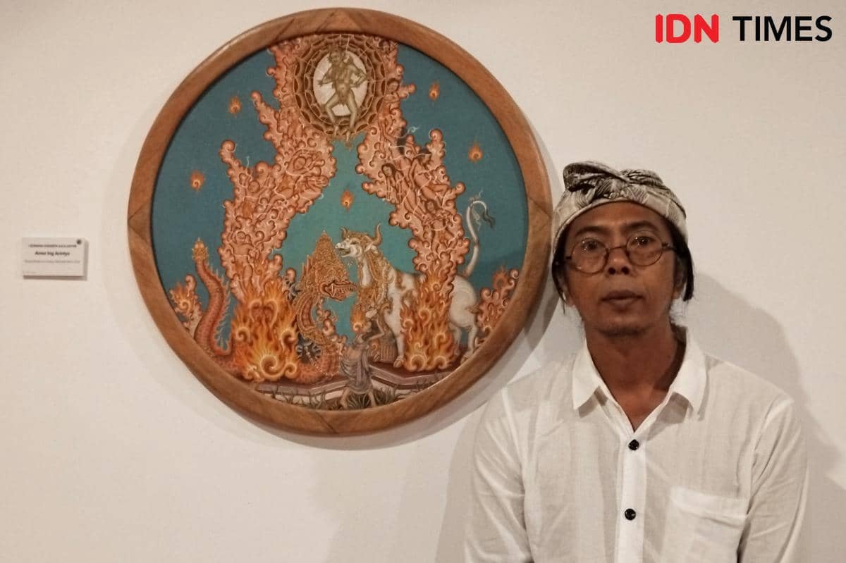 Dari Skizofrenia ke Galeri, Loster Pulih Lewat Seni Lukis