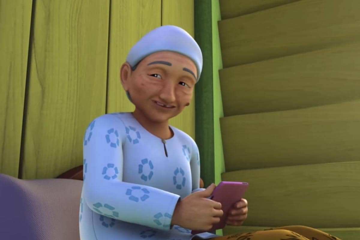 Opah dalam Upin & Ipin