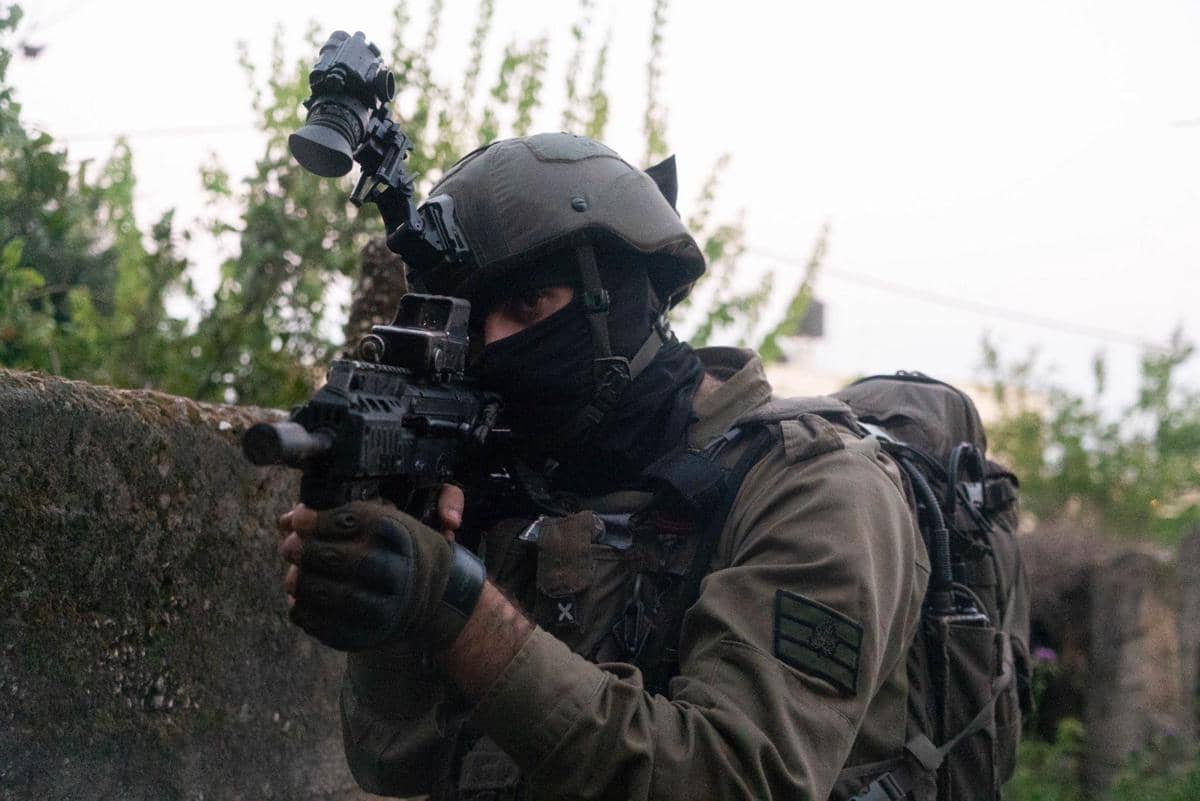 tentara Israel yang beroperasi di Tepi Barat pada 2023