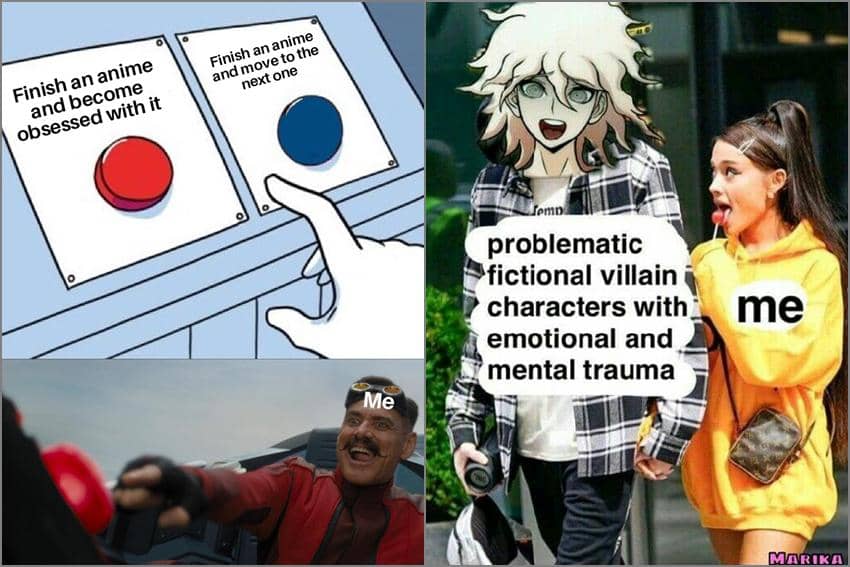 7 Meme Anime tentang Obsesi, Makan Itu-Itu Mulu?