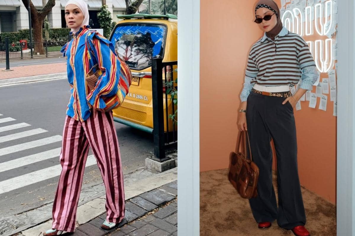 7 Mix and Match Atasan Blaster ala Tantri Namirah, Playful Abis!