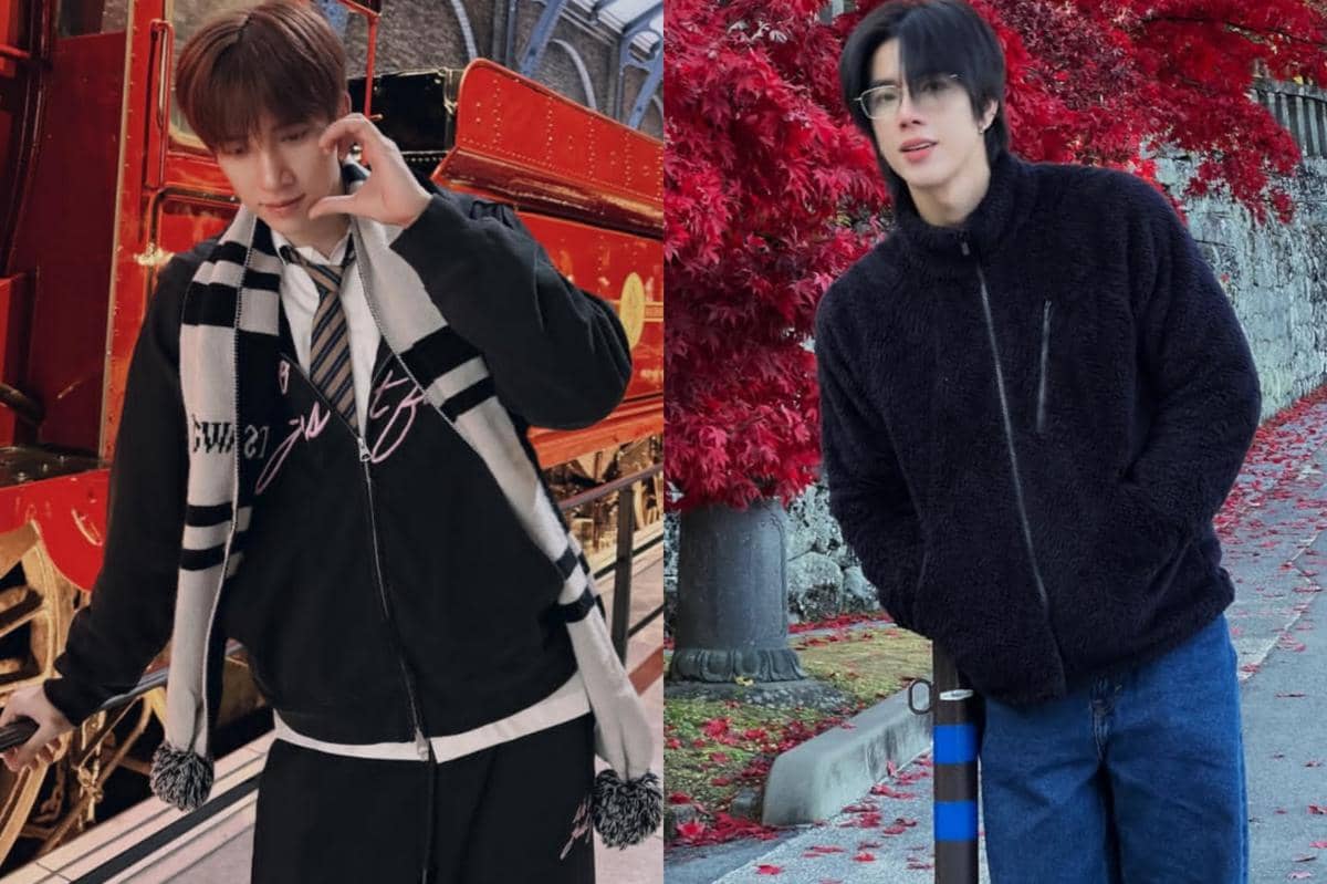 7 Ide OOTD Liburan ke Luar Negeri ala Frank Thanatsaran, Stylish!