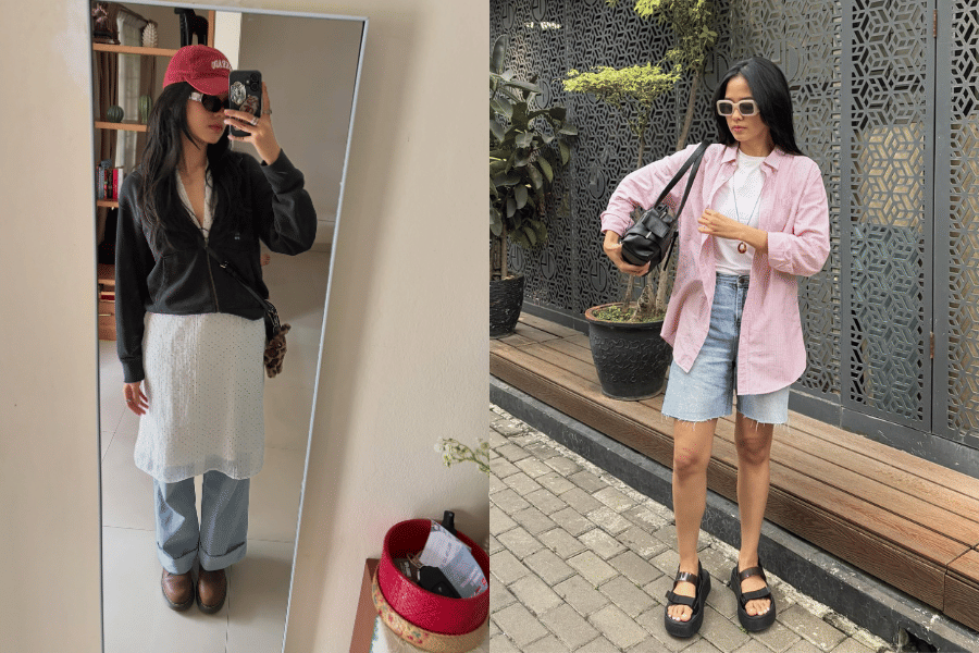 8 OOTD Chic ala Givina Lukita, Baru Menikah dengan Mario Caesar NPD