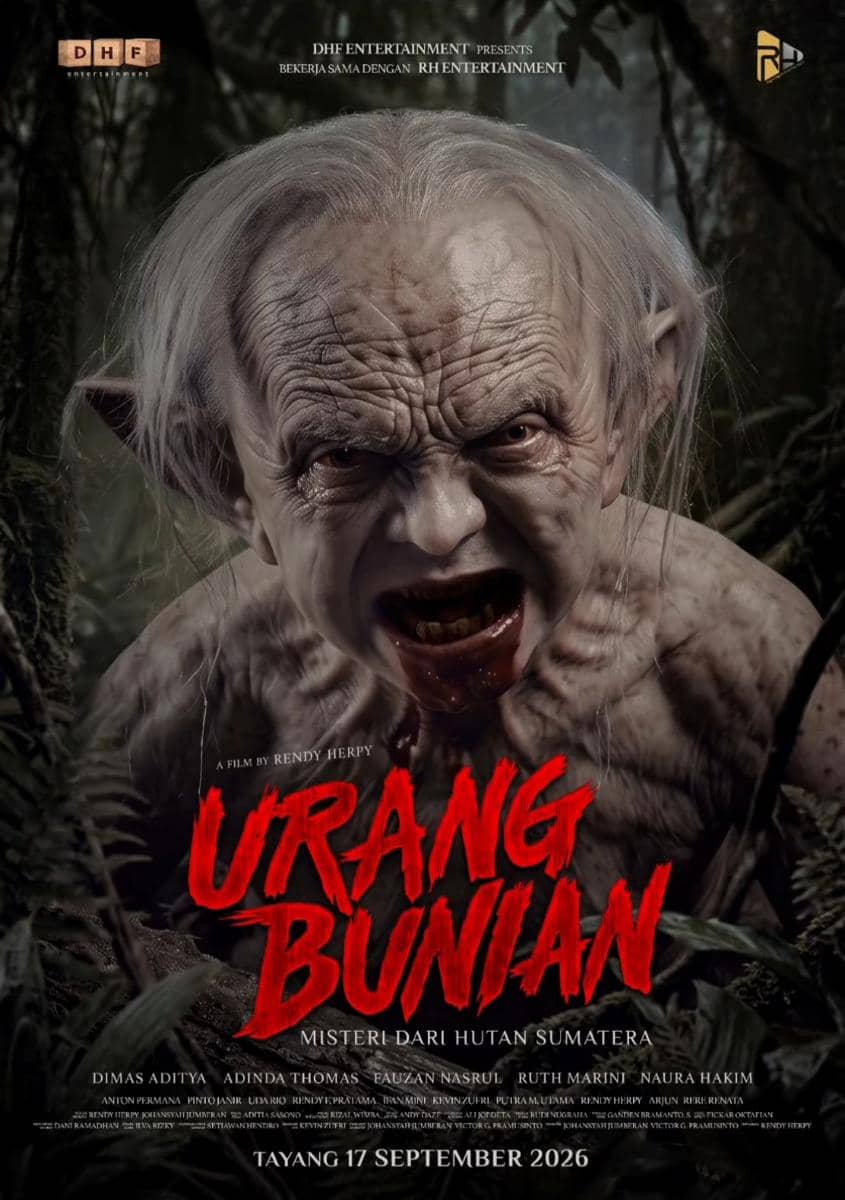 Poster film Urang Bunian