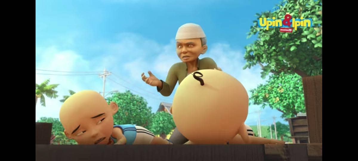 cuplikan serial Upin & Ipin