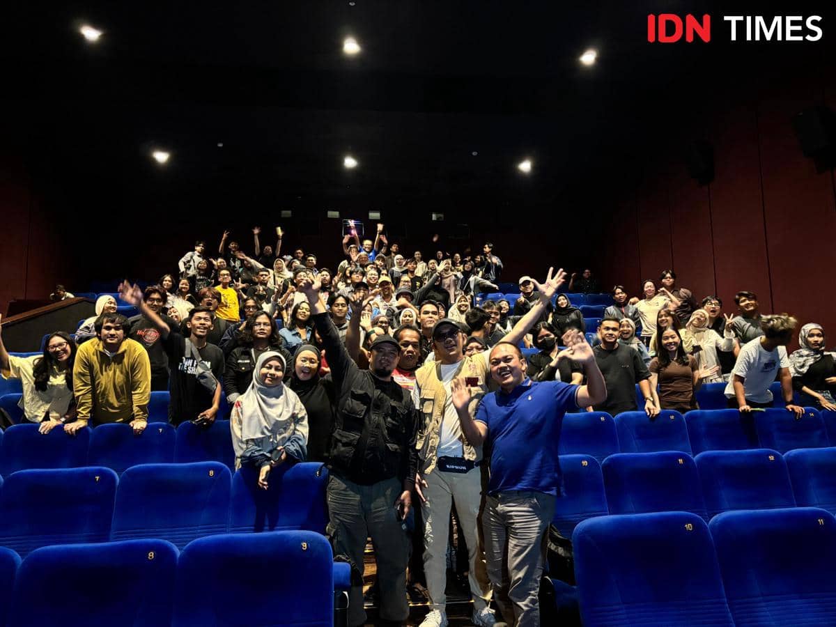 Pemutaran Film Lobang Buaya di XXI Empire, Senin (21/9/2026). (IDN Times/ Herlambang Jati Kusumo)