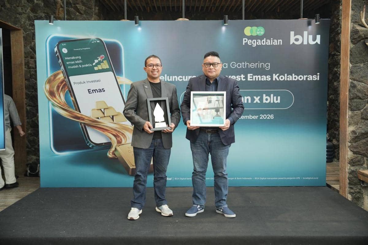 Pegadaian Gandeng blu, Investasi Emas Kini Mulai Rp10 Ribu