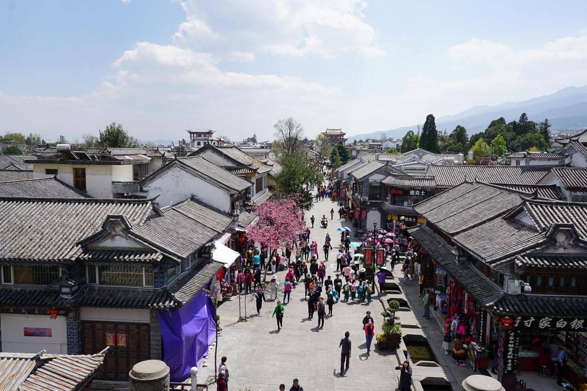 potret Lijiang Old Town 