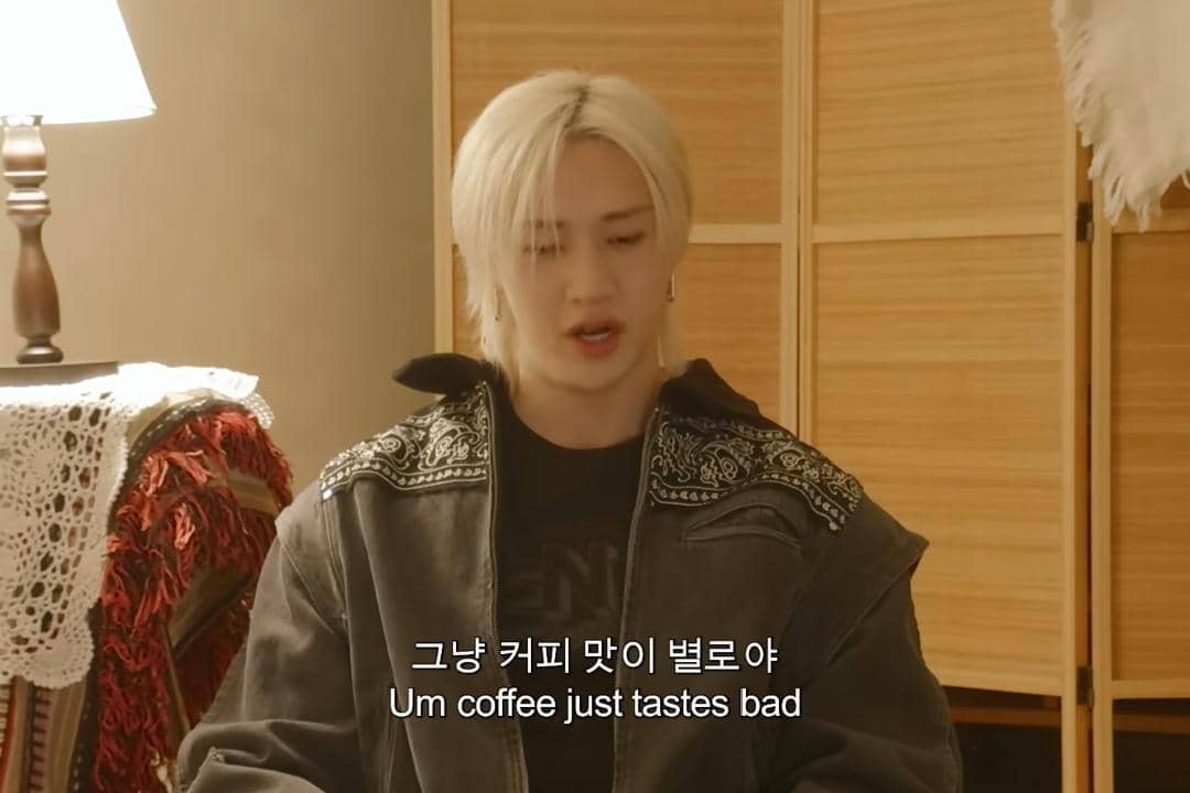 Bang Chan Stray Kids mengaku rasa kopi tidak enak baginya