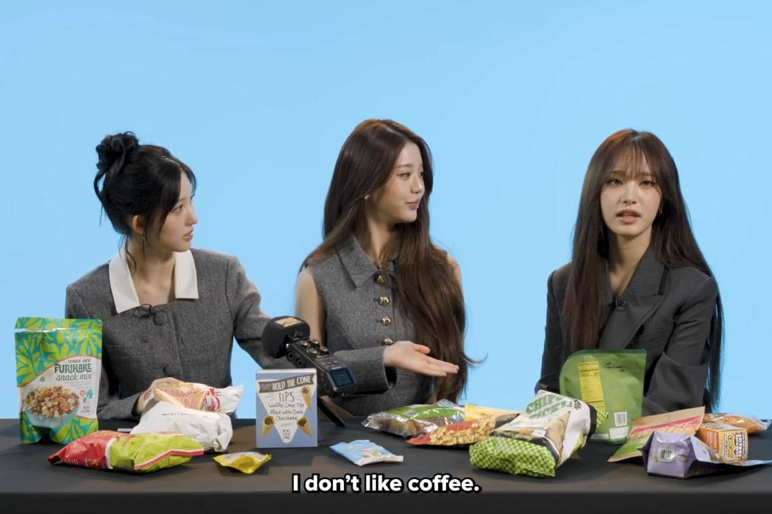 Liz IVE ungkap kalau dirinya tidak suka kopi dan prefer minum green tea
