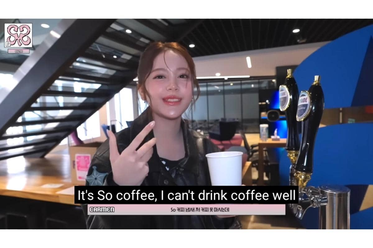 Carmen Hearts2Hearts berujar kalau dirinya tak bisa minum kopi dengan nyaman dan perlu menambahkan pemanis dahulu