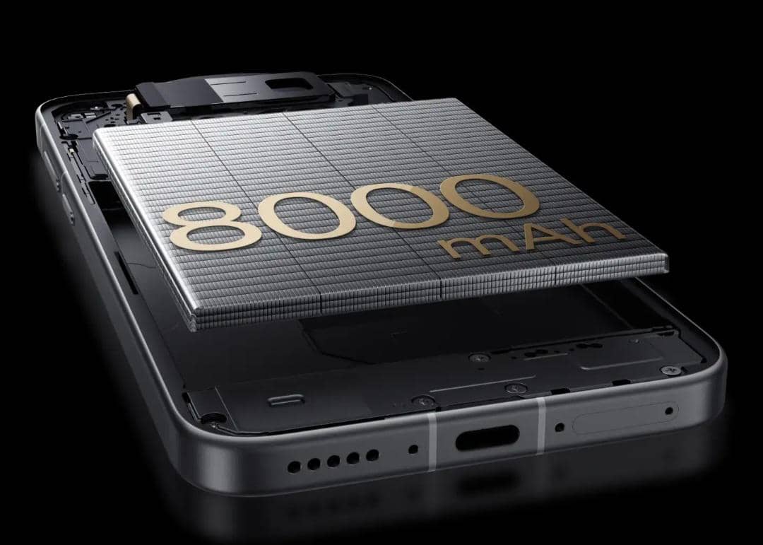 ilustrasi kapasitas baterai vivo X500 Pro Max