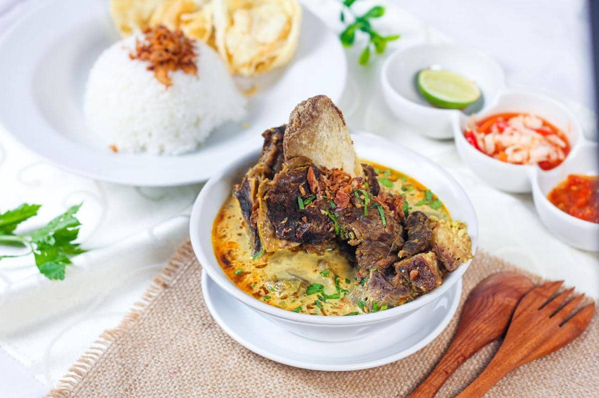 ilustrasi soto daging