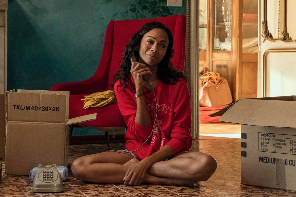 Zoe Saldaña dalam serial From Scratch