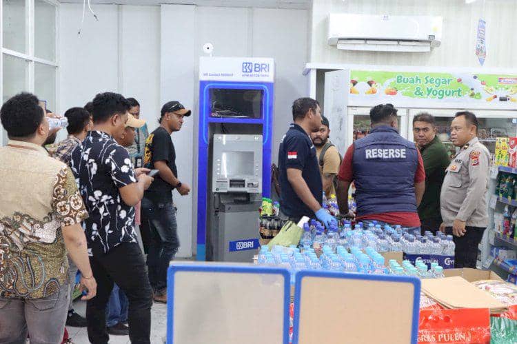 Indomaret di Kupang Dibobol Pencuri, Uang Brankas dan Isi Mesin ATM Hilang