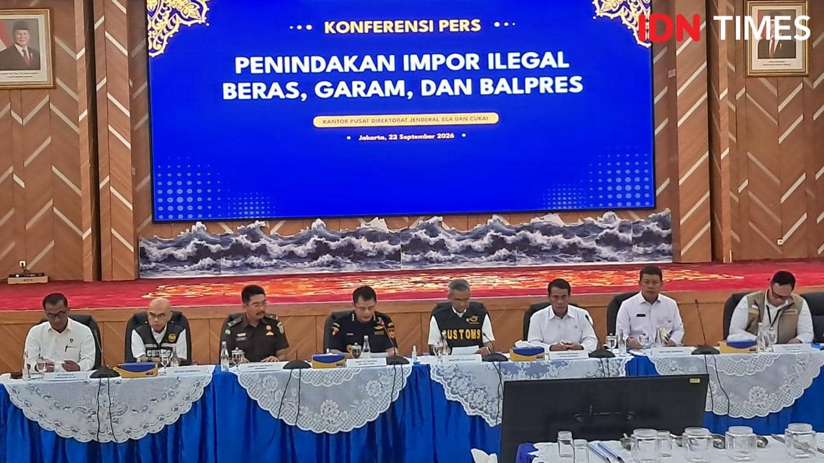 Pemerintah Tindak Impor Beras hingga Garam Ilegal Rp27,3 Miliar