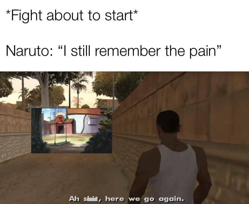 meme anime tentang flashback