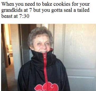 meme Naruto tentang nenek