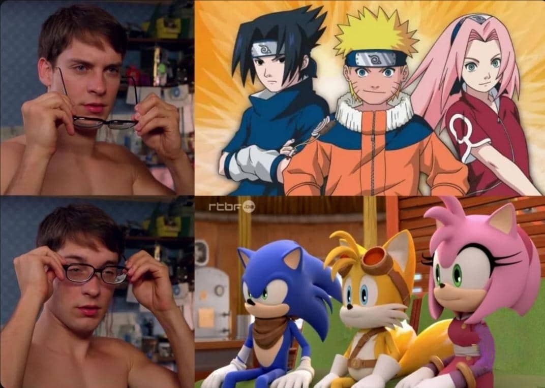 meme Naruto tentang trio